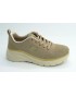 Deportivo mujer marca skechers en color taupe