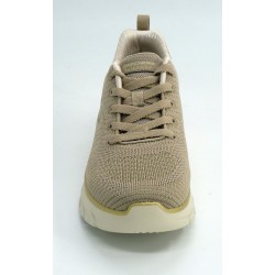 Deportivo mujer marca skechers en color taupe