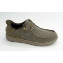 Deportivo hombre marca skechers en color taupe