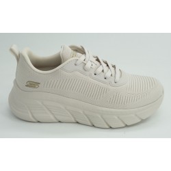 Deportivo mujer marca skechers en color blanco