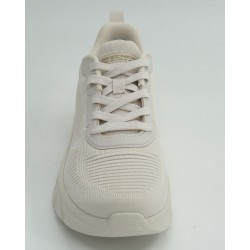 Deportivo mujer marca skechers en color blanco