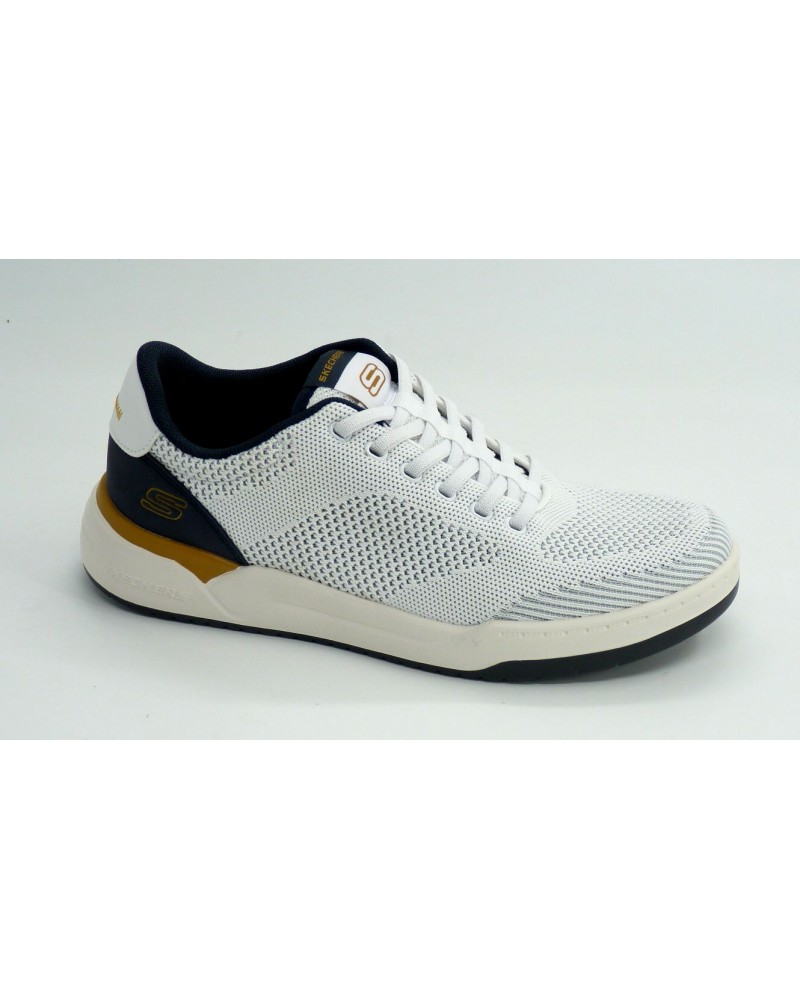 Deportivo hombre marca skechers en color blanco