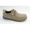 Deportivo hombre marca skechers en color taupe