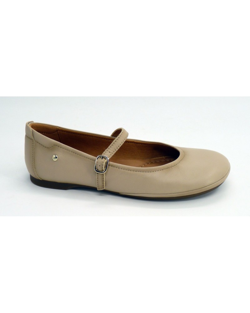 Zapato mujer marca pikolinos en color beige