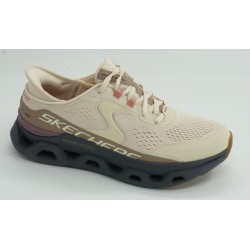 Deportivo mujer marca skechers en color beige