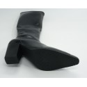  bota de mujer miss elastic de color negro 