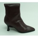  bota de mujer miss elastic de color rojo 