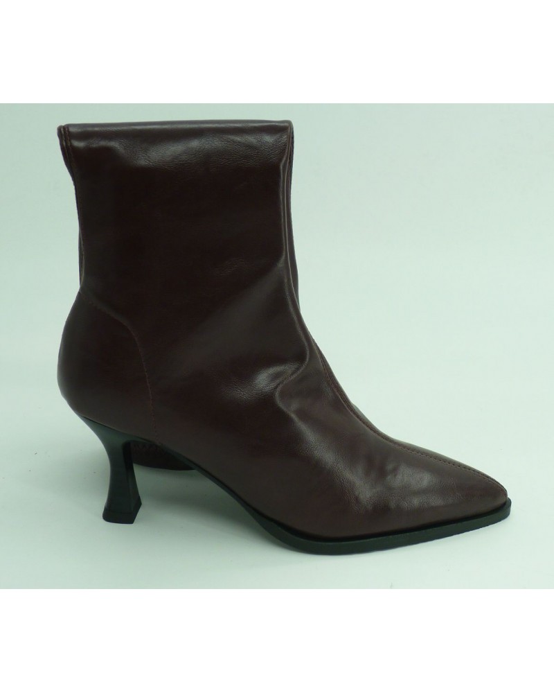  bota de mujer miss elastic de color rojo 