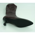  bota de mujer miss elastic de color rojo 