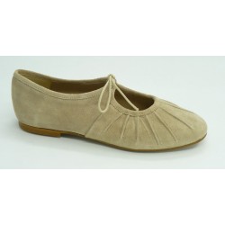 Zapato mujer marca montielen color beige