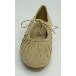 Zapato mujer marca montielen color beige