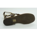 Sandalia mujer marca alma en penaen color marron