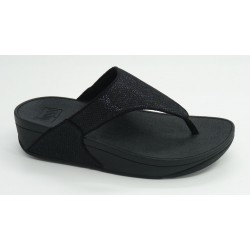 Sandalia mujer marca fit flopen color negro