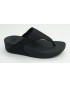 Sandalia mujer marca fit flopen color negro