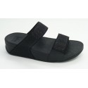 Sandalia mujer marca fit flopen color negro