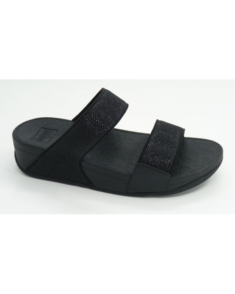 Sandalia mujer marca fit flopen color negro