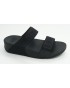 Sandalia mujer marca fit flopen color negro