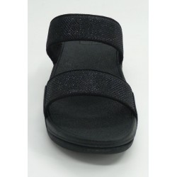 Sandalia mujer marca fit flopen color negro