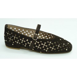 Zapato mujer marca top 3en color marron