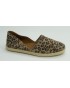 Zapato mujer marca verbenasen color leopardo