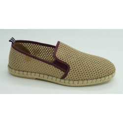 Zapato hombre marca verbenasen color taupe
