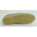 Zapato hombre marca verbenasen color taupe