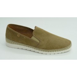 Zapato hombre marca verbenasen color beige
