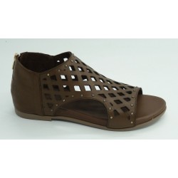Sandalia mujer marca top 3 en color marron