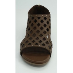 Sandalia mujer marca top 3 en color marron