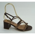 Sandalia mujer marca bibi lou en color marron