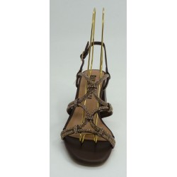 Sandalia mujer marca bibi lou en color marron