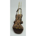 Sandalia mujer marca bibi lou en color marron