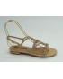 Sandalia mujer marca bibi lou en color nude