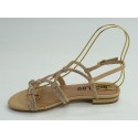 Sandalia mujer marca bibi lou en color nude