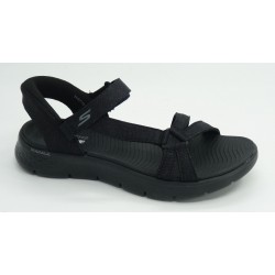 Sandalia mujer marca skechers en color negro
