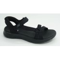Sandalia mujer marca skechers en color negro