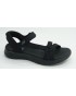 Sandalia mujer marca skechers en color negro