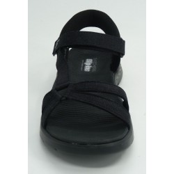 Sandalia mujer marca skechers en color negro