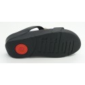 Sandalia mujer marca fit flop en color negro