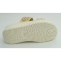 Sandalia mujer marca dude en color beige