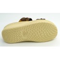 Sandalia mujer marca dude en color leopardo