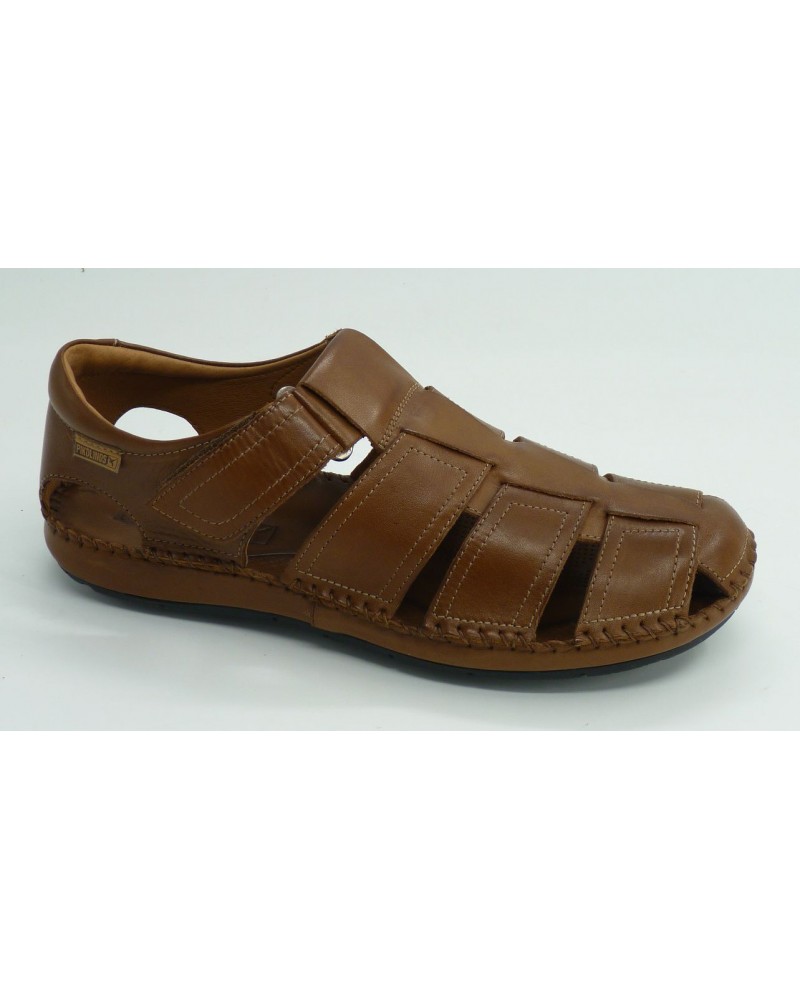 Sandalia hombre marca pikolinos en color cuero