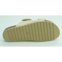Sandalia mujer marca montiel is en color beige