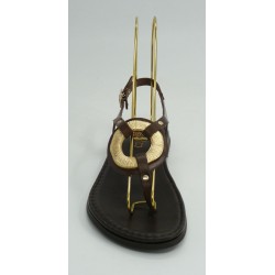 Sandalia mujer marca porronet en color marron