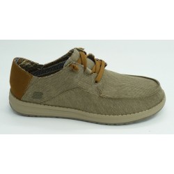 Deportivo hombre marca skechers en color taupe
