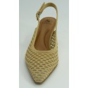 Zapato mujer marca miss elastic en color beige