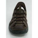 Sandalia hombre marca skechers en color marron