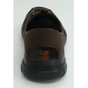 Sandalia hombre marca skechers en color marron