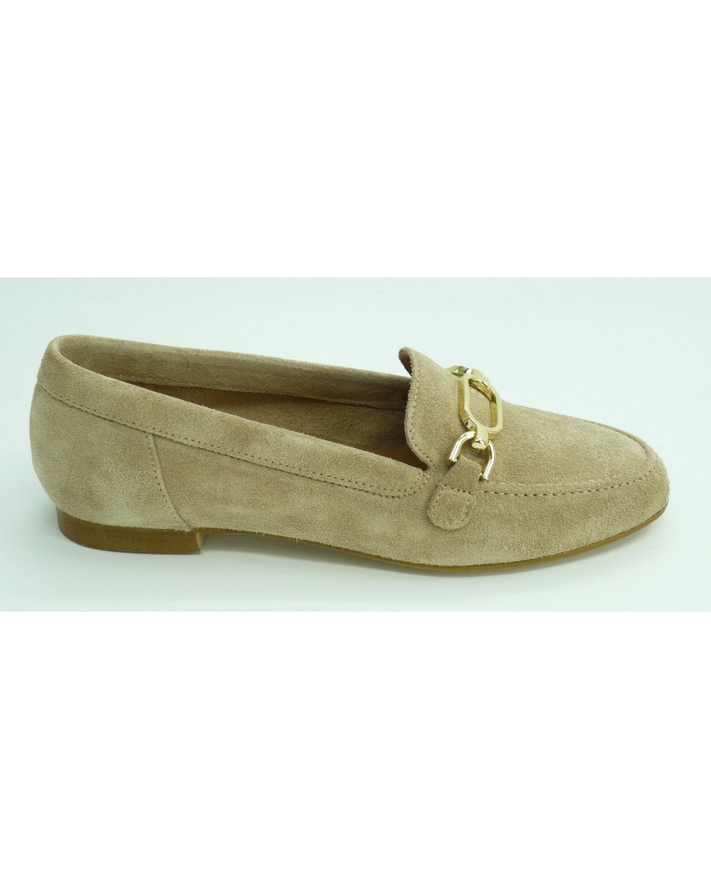 Zapato mujer marca montiel ca en color beige