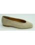Zapato mujer marca montiel ca en color beige